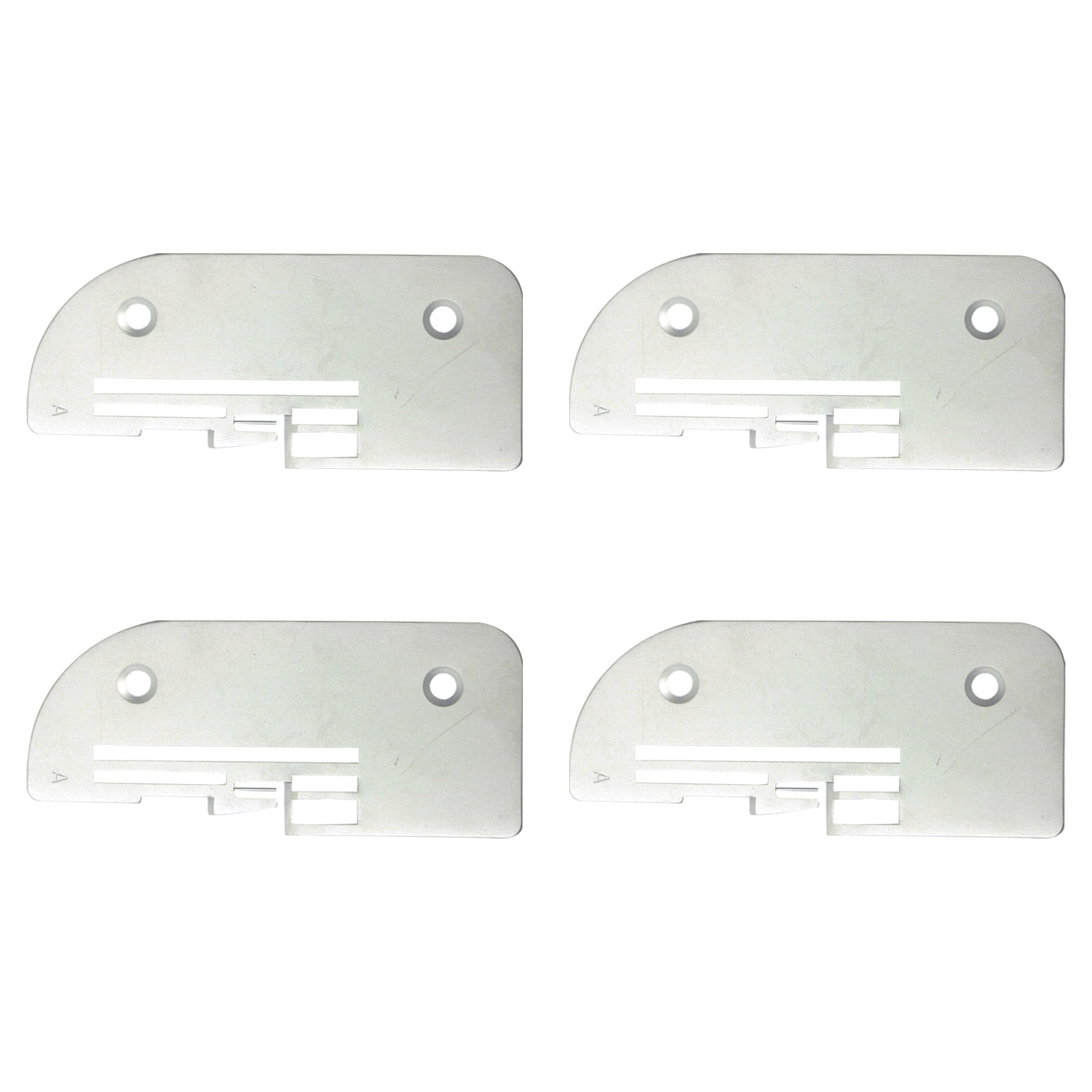 4-Pack Needle Plate Replacement for White SL34 Serger - Compatible with Part Number #11930