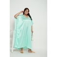 thumbnail image 6 of Oussum Plus Size Embroidered Kaftan Dresses for Women Long Solid Caftan Dress, 6 of 8