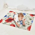 thumbnail image 2 of Pioneer Flower Blanket,Comfortable Soft Flannel Throw Blanket,All Season,Warm Lightweight Blankets for Sofa Bed Couch Living Room Chair,30"x40"(80x100cm), 2 of 4