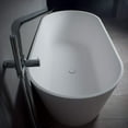 thumbnail image 4 of Vanity Art 65" x 29" Solid Surface Resin Stone Freestanding Bathtub, 4 of 8