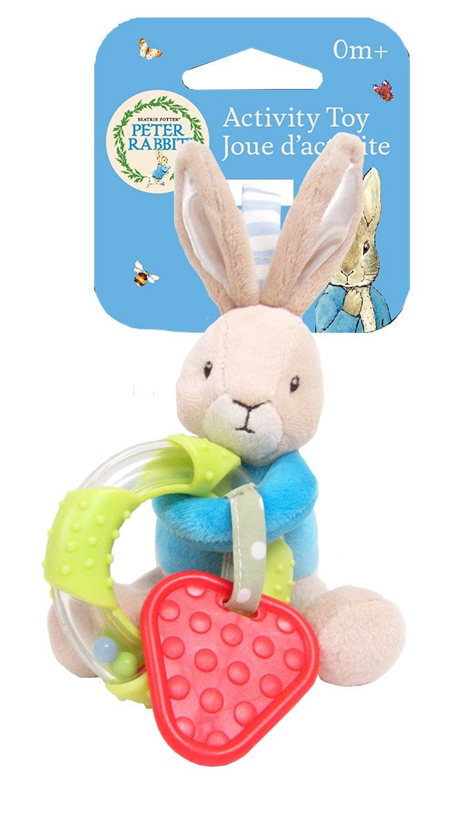 peter rabbit teething ring