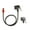B, variant on Bicycle Air Pump Extension Tube Extra-long Heat-Resistant Universal Bike Air Pump Connector Tire Inflator Nozzle Accessories