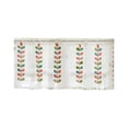 thumbnail image 1 of JASKFLY Polyester Rideau Court en 1 Paire Crochet Floral Vintage, 1 of 6