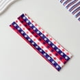 thumbnail image 2 of NMMUED 4th of July Headbands for Women, Patriotic Independence Day Memorial Day Wide Hair Band, Usa Flag Star Hair Accessory A1 Blue One Size, 2 of 4