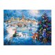 thumbnail image 1 of Taladro diamante pintura (DB2120) Nochebuena 5D completo DIY punto de cruz decoración del hogar 45x60cm FLhrweasw Nuevo, 1 of 1
