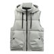 thumbnail image 1 of Ceisia Men's Fashion Stand Collar Zipper Sleeveless Tank with Pockets Casual Outerwear Gift, 1 of 4
