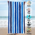 thumbnail image 6 of Muecwrye Microfiber Beach Towel "30 x 60 ", Sand Free Beach Towel,Absorbent Fast Drying Tropical ,for Swimming, Pool, Camping, Yoga, Workout, Traveling , Kids,Women,Men,Boys, Girls, 6 of 7