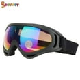 thumbnail image 3 of Spencer Black and Clear Snowboarding Sports Goggles, 3 of 10