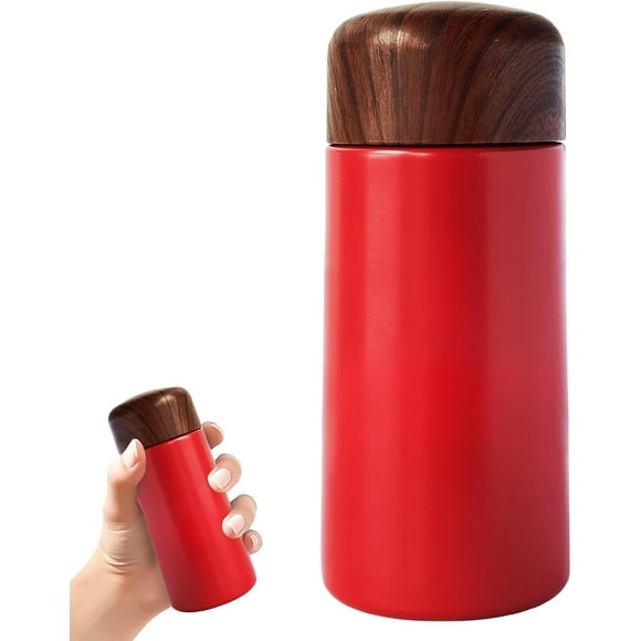 150ML Small Thermos Bottle for Milk Coffee Tea, Mini Thermos Bottle for Hot Cold Drinks, 304 Stainless Steel Small Water Bottle, Portable Vacuum Flask Ed