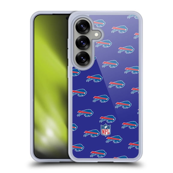Head Case Designs NFL Buffalo Bills Artwork Patterns Soft Gel Case for Samsung Galaxy S25