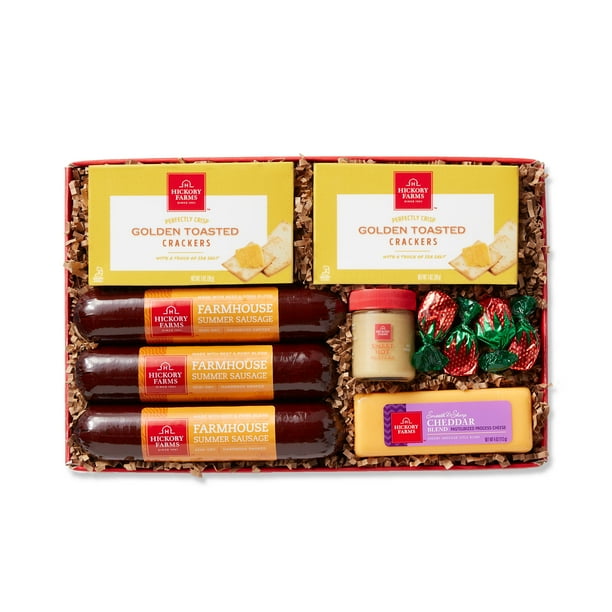 Hickory Farms Farmhouse Collection Gift Box, 11 Piece