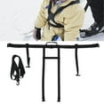 thumbnail image 4 of Training Ski , Adjustable Straps Fashionable Style Ski Training  Ropes Integrated  Handle  For Outdoor Black, 4 of 8