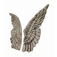thumbnail image 2 of Zeckos Resin Wings of Protection Wall Sculpture 11 inch Set of 2, 2 of 9