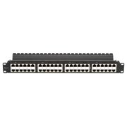 48port Cat6 Shielded Feed-through Patch Panel