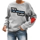 thumbnail image 1 of Blusa de manga larga con estampado de cuello redondo para mujer Pompotops gfhjh17349, 1 of 6
