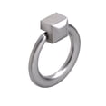 thumbnail image 6 of Utopia Alley 25pcs Anello Cabinet Ring Pull Knob - Decorative Cabinet Drop Pull Knobs for Cabinets and Drawers - Vintage Cabinet Hardware with Hand Finished Brushed Nickel - Pull Knobs 1.6", 6 of 6
