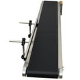 thumbnail image 5 of 1.5M Conveyor Single Guardrail Black PVC Belt Stainless Steel Body 110V 60W, 5 of 15