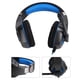 thumbnail image 2 of Auriculares para juegos con cable con luz LED, micrófono, juegos de computadora, auriculares Plug and Play (azul negro), 2 of 5