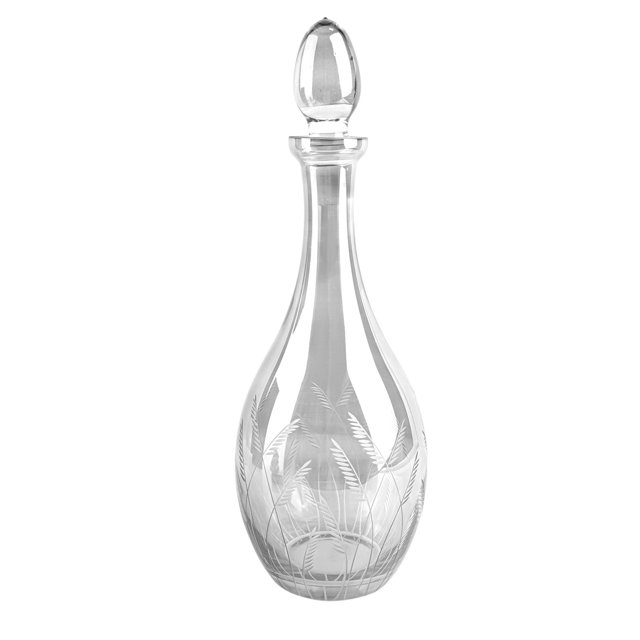 Home Brewing Wine & Juicing Bottles For Bordeaux Diva Glass Wine Bottle Smoke 13 x 5.5 x 5.5-inch