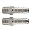 thumbnail image 1 of Anti-Corrosion Female Thread Pipe Fitting, Barb Joint, Anti-Rust Conveying Compressed Air For Pneumatic Equipment Easy Plugging Fast Connection BSPT1/4-10mm, 1 of 8