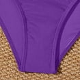 thumbnail image 6 of WREESH Long Sleeve Rash Guard One Piece Swimsuit Women's Upf 5+ Zipper Swimsuit Surfing Bathing Suit for Beach Volleyball, Swimming & Tropical Vacations Purple, 6 of 8