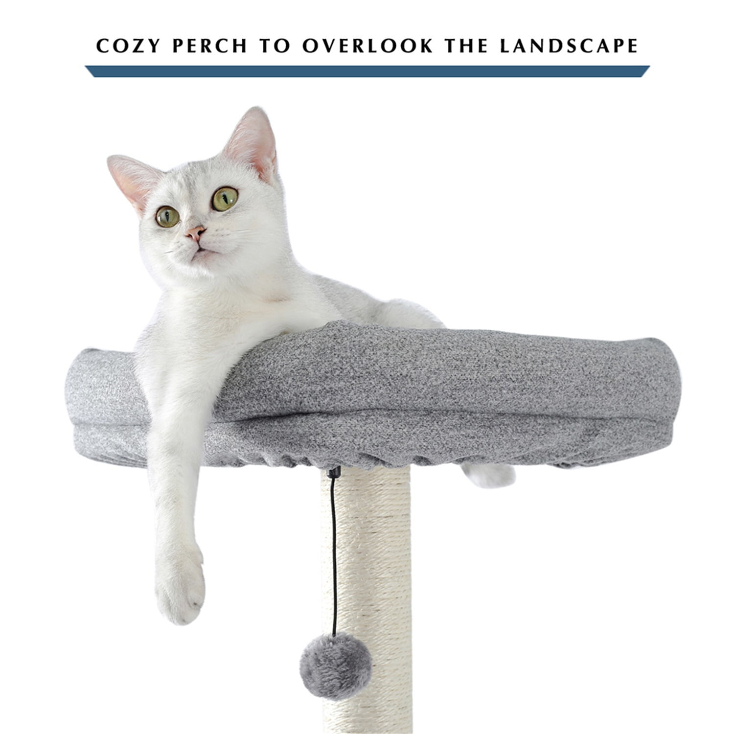 Pefilos Cat Tree Houses for Indoor Cats Modern Grey Cat Tower, Multi-Level Tall Large Wood Condo for Outdoor Cats, Cat Condo for Adult Cats Furniture Cat Tower for Big Cats Pefilos Cat Tree Houses for Indoor Cats Modern Grey Cat Tower, Multi-Level Tall Large Wood Condo for Outdoor Cats, Cat Condo for Adult Cats Furniture Cat Tower for Big Cats