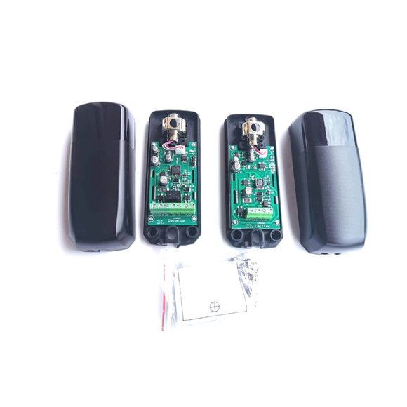12/24V Photocell Sensor Beam 20m Detecting Range For Sliding Gate Opener Infrared Safety Photo Cell ,Easy to Install