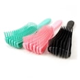 thumbnail image 5 of Juego de peines para cortar el cabello con cepillo desenredante, peines de precisión de varios tamaños para cabello húmedo y seco, ideales para peinados de salón., 5 of 5