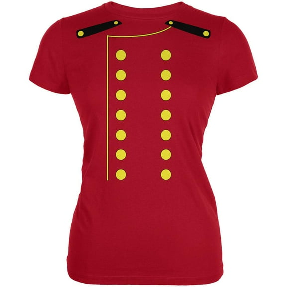 halloween hotel bellhop costume red juniors soft t-shirt