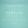 thumbnail image 5 of Colonial Candle Pop of Color Vanilla Sea Salt Jar Candle, 3 Wick, 14.5 oz, 80 Hours Burn, Aromatic, 5 of 6