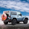 thumbnail image 3 of Balery Digital Nomad Pink Landscape Tire Covers - Tough Tire Wheel Protector for Truck, SUV, Trailer, Camper, RV -16 inch, 3 of 8