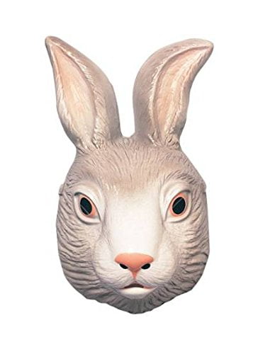 Haarzelf taxi Aanbeveling Childs Child Plastic Animal White Bunny Rabbit Easter Mask Costume  Accessory - Walmart.com