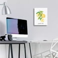 thumbnail image 4 of Epic Art 'Summer Lemons Sentiment I by Courtney Prahl, Acrylic Glass Wall Art, 12"x16", 4 of 8