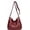 Claret, variant on Crossboby Bag for Women - Soft PU Leather Multi-Pocket Shoulder Bag Handbag with Adjustable Strap