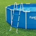 thumbnail image 4 of Funsicle 42" SureStep Pool Ladder, for Above Ground Swimming Pools, Blue & White, 4 of 6