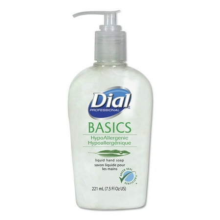 Dial Basics HypoAllergenic Unscented Liquid Hand Soap 33254