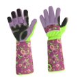 thumbnail image 1 of 2 Piezas de Guantes Largos de Jardinería, Guantes de Jardín, Guantes de Trabajo Cómodos Multifuncionales, Guantes de Mujer para Hombre, para Deshierbe Violeta shamjiam Guantes largos de jardinería, 1 of 8