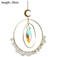 thumbnail image 2 of Moon Sun Catcher, adorno de ventana interior y exterior de coche de cristal, prisma de gema, decoración boho, 2 of 5
