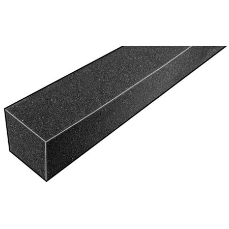 5GCU6 Foam Strip, 3010 Poly, 1 1/4x1 1/4x42 In