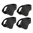 thumbnail image 3 of 4 protectores de calzado genéricos para motocicleta, fáciles de usar y portátiles. negro, 3 of 8