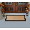 thumbnail image 4 of A1HC Natural Coir Flock Doormat for Outdoor Entrance, Heavy Duty, Thin Profile, Anti-Shed Treated Durable Mats, Easy to Clean, Long Lasting, Front Door Entry Mat 24"x57", 4 of 6