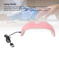thumbnail image 3 of LED Nail Lamp, Universal USB Port Professional Smart Sensor 18PCS Light Chips Nail Light  for Nail Salon, 3 of 7
