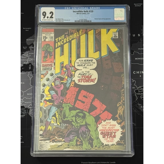 Incredible Hulk #135 - CGC 9.2 Comic Book