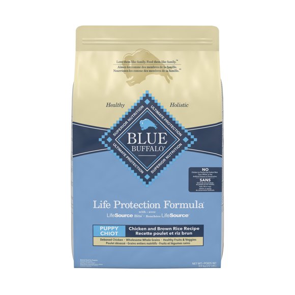 Visit the Blue Buffalo Store Blue Buffalo Life Protection Formula Puppy Dry Dog Food, Chicken & Brown Rice 9.9kg