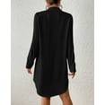 thumbnail image 4 of Bsubseach Button Down Bathing Suit Cover Up for Women Long Sleeve Shirt Dress Beach Vacation Clothing, 4 of 6