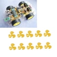 thumbnail image 3 of 3 Blades Propeller, XR-146 Easy Replace Propellers Replacement  Compact with 2mm Hole for DIY Toys Model Red,Yellow,Green,Blue, 3 of 7