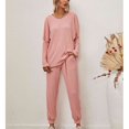 thumbnail image 4 of Pijamas de manga larga, camisetas de manga larga y ropa de dormir de manga larga Ropa informal para estar en casa Fiel a su promesa, 4 of 7