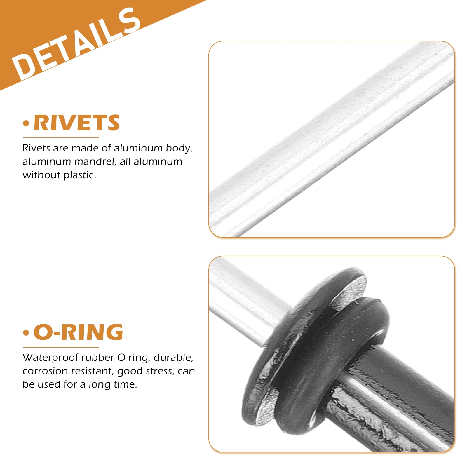 4 Sets Boat Accessory Rivets Rod Holder for Kayak Seat Upgrade Plug