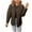 Brown, variant on DDAPJ pyju Womens Lightweight Puffer Jacket Quilted Down Jacket Warm Winter Trendy Casual Outerwear with Pockets Sales Today Clearance Brown L