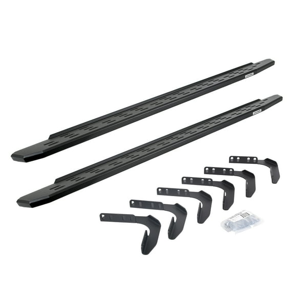 Go Rhino 69618087PC RB30 Running Boards with Mounting Bracket Kit For Ford 99-16 F-250 Super Duty, Ford 99-16 F-350 Super Duty Fits select: 1999-2016 FORD F250, 1999-2016 FORD F350